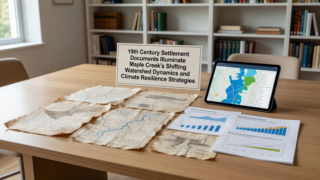 Archival Records from the 1800s Highlight Maple Creek Watershed Shifts and Contemporary Climate Strategies